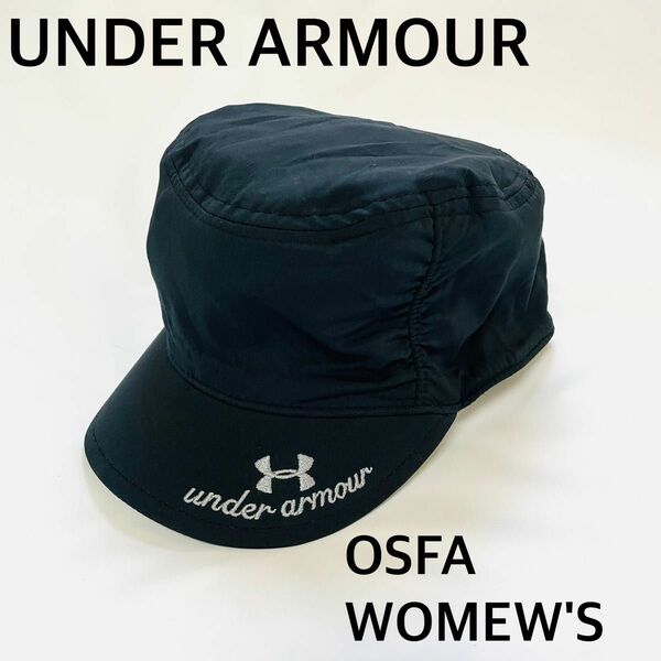 UNDER ARMOUR アンダーアーマ OSFA レディース 黒