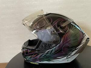 SHOEI X-14 クジャク白　Lサイズ