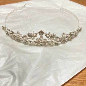 ティアラ 結婚式 ウェディング 結婚式アクセサリー シルバー