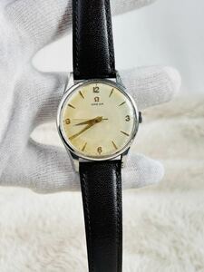 1円　良品【OMEGA】オメガ シーマスター cal.284 手巻き メンズ腕時計 手巻き omega 1960式　