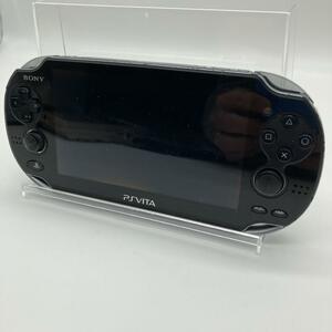 簡易確認済み ヤケあり プレイステーションヴィータ PSVita ブラック 本体 PCH-1000 SONY PlayStation 半ジャンク