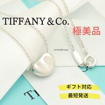 【極美品】ティファニー TIFFANY＆Co. ビーン 11mm エルサペレッティ ネックレス AG925 _画像1