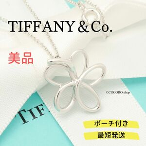 【美品】ティファニー TIFFANY＆Co. ヴィラ フラワー パロマピカソ ネックレス AG925