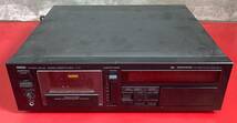 1円～　YAMAHA　ヤマハ　CASSETTE DECK　カセットデッキ　K-1x　AC 100V　25W　50/60Hz　現状品　(通電可) / オーディオ機器 / YAMAHA_画像1