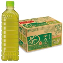 【送料込み】サントリー 緑茶 伊右衛門 お茶 600ml × 24本 消費期限24年12月　ラベルレスもあります。_画像7