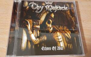 【Stryperのカバー収録】THY MAJESTIEの03年Echoes of War廃盤CD。