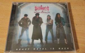 【韓国グラムメタル】VICTIM MENTALITYの15年Heavy Metal is Back自主製作CD。