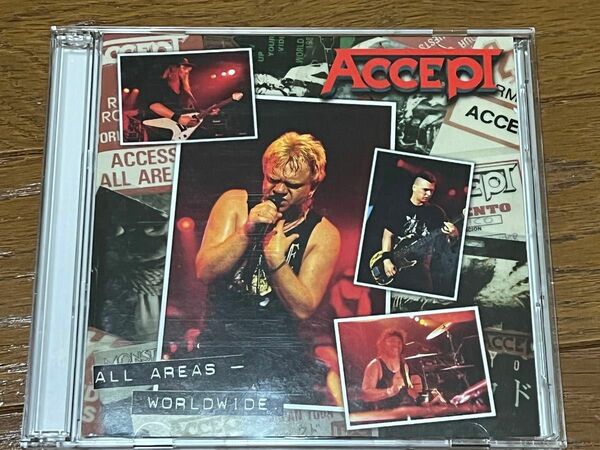 Accept ALL AREAS -WORLDWIDE Live 2CD 輸入盤