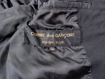 COMME des GARONS HOMME PLUS/コムデギャルソン オム プリュス 2019AW ポリ縮絨ロングジャケット コート [MCTA74975]_画像5