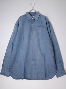 PHIGVEL MAKERS & Co./フィグベル 2020SS C/L CHAMBRAY SHIRTコットン リネン シャンブレーシャツ [MSHA74942]