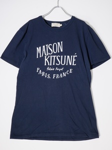 Maison Kitsune/メゾンキツネ パレロワイヤル ロゴTシャツ [MTSA74451]