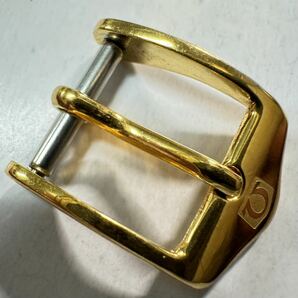 オメガ 尾錠 10mm幅 OMEGA バックル stainless steel buckle ゴールド 金色 GOLD み-5の画像4