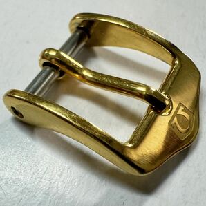 オメガ 尾錠 10mm幅 OMEGA バックル stainless steel buckle ゴールド 金色 GOLD み-5の画像1