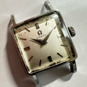 オメガ 手巻き レディース 腕時計 cal.245 3994 9 OMEGA vintage watch ラグ幅13mm 不動ジャンク品　　junk 112-2