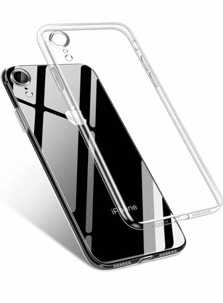 iPhone XR用 ケース 極薄 ソフト tpuカバー ファイン ホール 保護 カバー