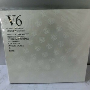 BO【HH-036】【60サイズ】▲V6 20th ANNIVERSARY SUPER Very best/3CD+4DVD/完全受注生産限定/邦楽の画像1