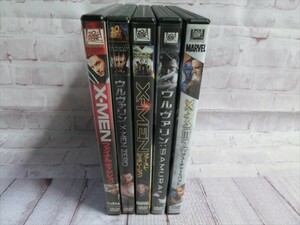 【SD4-53】【60サイズ】▲X-MEN/シリーズDVD５本セット/ファイナルディシジョン/ZERO/ウルヴァリン 他/特典DVD付き/洋画