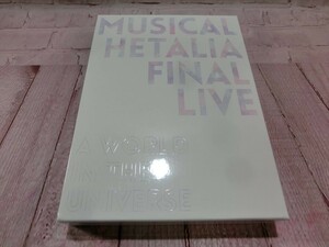 MD[SD6-47][ free shipping ] musical Hetalia FINAL LIVE ~Blu-ray BOX/3 sheets set / booklet * photograph attaching / Mai pcs 