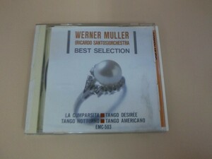 G【KC1-17】【送料無料】WERNER　MULLER　BEST　SELECTION　ウェルナー・ミューラー全17曲　CD/※CD汚れ