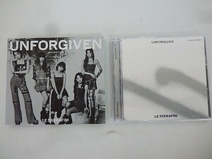 G【NK4-55】【送料無料】UNFORGIVEN/【初回生産限定盤B】DVD/LE SSERAFIM/2枚組/K-POP/アンフォーギブン