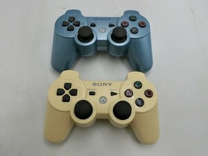 [HW97-19][60 size ]^ Sony ps3 PlayStation 3 controller cechzc2j 2 point set / junk treatment /* scratch dirt scorch peeling have 