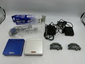 T[HW98-23][60 размер ]^ Game Boy Advance SP Famicom цвет 2 шт. / периферийные устройства имеется / электризация возможно / б/у товар /* царапина * загрязнения иметь 