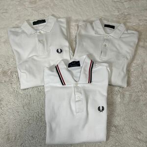 1 jpy start *. summarize 3 put on set * England made * Fred Perry * polo-shirt with short sleeves *M12* tip line 