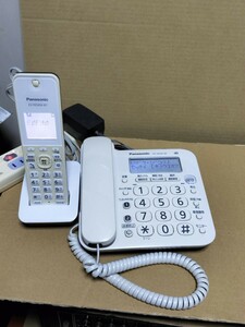 中古品　panasonic　パナソニック　電話機　VE-GD24　KX-FKD404