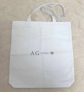 【未使用】AG by aquagirl エージーバイアクアガール キャンバストートバッグ エコバッグ