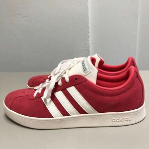  new goods adidas Adidas sneakers Ortholite 24.5cm PBB 698007 suede red white 3ps.@ line shoes lady's shoes 