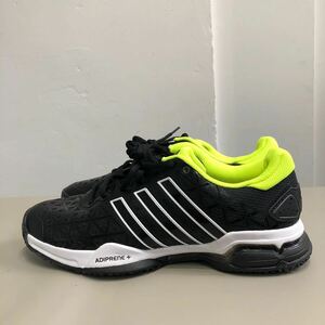 adidas アディダス スニーカー JP27.5cm ブラック 蛍光 ADITUFF PYV 702001 06/16 ADIPRENE+ メンズ シューズ 靴