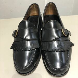 REGAL リーガル タッセルローファー 25EE ブラック レザー シューズ ビジネスシューズ メンズ 革靴 日本製 BOH 1578 JP61 25 