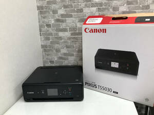 ★中古品★ Canon キャノン インクジェットプリンター 複合機 TS5030 BK ブラック PIXUS ピクサス