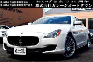 Sunroof レッドcaliper Actual distance19800km レッドレザー Maserati クワトロPorte ホワイト 正規ディーラーvehicle 出品中の現vehicle確認可能