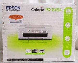 【未使用 未開封】 EPSON エプソン A4 インクジェット プリンター 複合機 Colorio PX-049A ホワイト