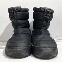 志木)THE NORTH FACE/ザノースフェイス ユースヌプシブーティ 2 キッズ ブーツ 17cm NFJ5158 ブラック 黒 ジュニア Toddler Nuptse Bootie2_画像2