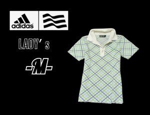 レディースM◇adidas GOLF◇半袖ポロシャツ