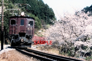 青梅線 石灰石列車 ED16 14 1981年 6000×4000PX 17.0MB ピント精度:並 劣化有 F0146