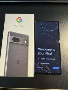 Google Pixel 7a SIMフリー チャコール 