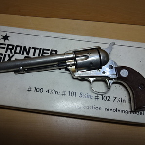 長期保管品 モデルガン COLT SINGLE ACTION REVOLVER 箱付きの画像2