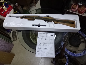 長期保管品　モデルガン　MGC US M-2 COSTOM CARBINE CP-BLK　あて箱　