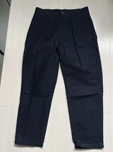 engineered garments 2021FW Carlyle Pant Cotton Double Cloth Dr.Navy サイズM_画像1