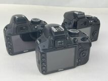 Nikon D3000 D3100 D3200 ボディ 3台 まとめ売り ジャンク I_画像7