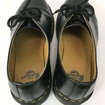 k20 良品 Dr Martens ドクターマーチン 3ホール レザーシューズ 革靴 ローファー レースアップ ブラック UK5 メンズ レディース 正規品_画像7
