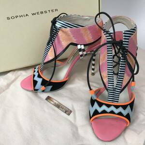 k153 SOPHIA WEBSTER sophia we booster sandals b- sun bootie 36.5 leather do King regular goods box attaching lady's 