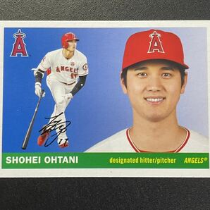 大谷翔平 2020 Topps Archives Base プリントサイン入り Shohei Ohtani MLBカードの画像1