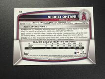 大谷翔平 2023 Bowman Chrome SAPPHIRE Shohei Ohtani ドジャース MLBカード_画像2