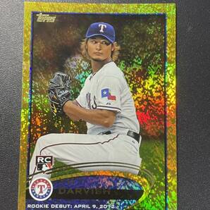 ダルビッシュ有 2012 Topps GOLD SHIMMER FOIL ルーキーカード Yu Darvish Rookie Card MLBカードの画像1