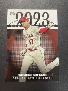 大谷翔平 2024 Topps 2023 Greatest Hits インサート Shohei Ohtani MLBカード