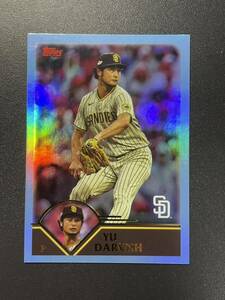 25枚限定 ダルビッシュ有 2023 Topps Archives BLUE FOIL パラレル Yu Darvish MLBカード